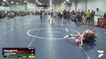 116 lbs Semifinal - Mack Moscovic, Team Donahoe vs Jaxon Ramos, Allendale