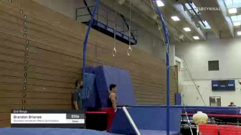 Brandon Briones - Still Rings, Stanford University Mens Gymnastics - 2021 Men's Olympic Team Prep Camp