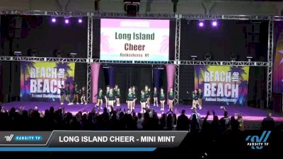 Long Island Cheer - Mini Mint [2022 L1.1 Mini - PREP - B Day 1] 2022 ACDA Reach the Beach Ocean City Cheer Grand Nationals