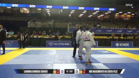 Iris Nascimento Da Costa Feliz vs Luandra Barbosa Soares 2026 Pan Jiu Jitsu IBJJF Championship