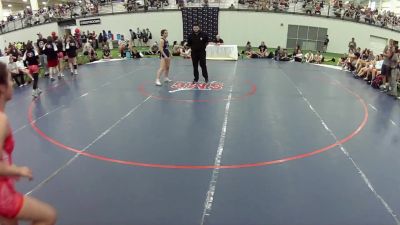 125 lbs Kaliyah Evans, Nebraska vs Caoimhe Doyle, North Dakota Blue