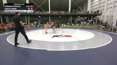 115 lbs Annabelle Mueller, Illinois vs Harley Eidens, New York