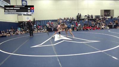 145 lbs 5th Place Match - Holland Wieber, Southern Oregon University vs Veil Foreman, Eastern Oregon University (OR)