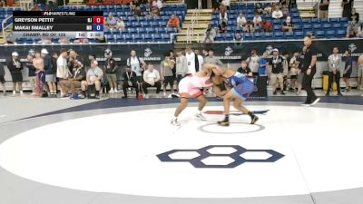 138 lbs Champ. Rd Of 128 - Greyson Pettit, New Jersey vs Makai Smalley, Missouri