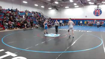 157 lbs Finals (2 Team) - Braden Kmak, Ursinus vs Peter Hollingshead, Luther