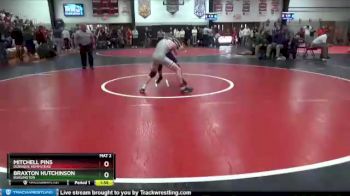 106 lbs Round 1 - Mitchell Pins, Dubuque Hempstead vs Braxton Hutchinson, Burlington