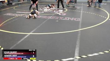 70 lbs Cons. Round 3 - Howard West, Anchorage Freestyle Wrestling Club vs Kyler Gilbert, Arctic Warriors Wrestling Club