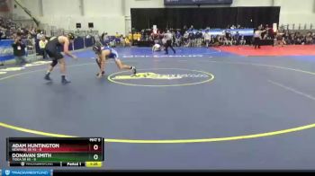 145 lbs Round 3 (3 Team) - Donavan Smith, Tioga Sr HS vs Adam Huntington, Newfane Sr HS