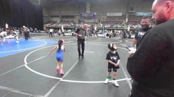 40 lbs Rr Rnd 1 - Brielle Cablay, Pounders WC vs Nolan Martinez, Duran Elite