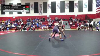215 lbs Semifinal - Carter Schaeding, OABCIG vs Maison Copp, AP-GC