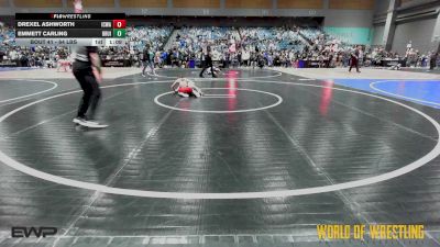64 lbs Round Of 16 - Drexel Ashworth, Iron County Wrestling Academy vs Emmett Carling, Bruin Elite