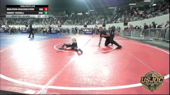 43 lbs Rr Rnd 3 - Braxton Shackelford, Prime Wrestling vs Henry Howell, Henryetta Knights Wrestling Club