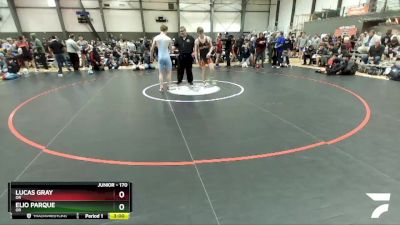 170 lbs Cons. Round 2 - Lucas Gray, OR vs Elio Parque, OR