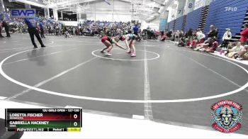 127-130 lbs Cons. Semi - Gabriella Hackney, Iowa vs Loretta Fischer, Minnesota