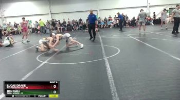 120 lbs Round 3 (4 Team) - Lucas Drake, Mat Assassins Red vs Ben Hall, Terps Xpress