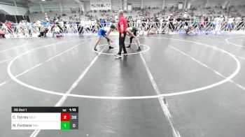 160 lbs Rr Rnd 1 - Claudio (CJ) Torres, Team Shutt Mutts vs Noah Fontana, Triumph Black