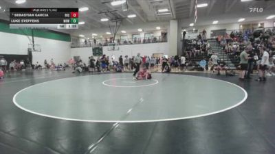 157 lbs Champ. Round 3 - Luke Steffens, Mowest vs Sebastian Garcia, Rogers High School