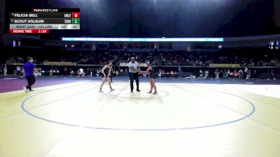 131 lbs Quarterfinal - Bella Ramos, Ottawa University - Arizona vs Anna DiCugno, Tarleton State