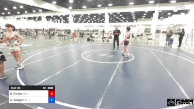 137 lbs Final - Dylan Parker, Aniciete TC vs Harvey Walgren, Delta Wrestling Club