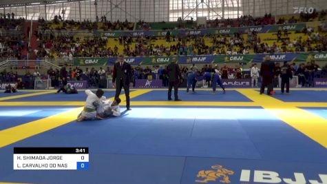 HENRY SHIMADA JORGE vs LEVY CARVALHO DO NASCIMENTO 2023 Brasileiro Jiu-Jitsu IBJJF