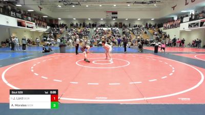 113 lbs Consi Of 16 #2 - Jacob Lord, Georgia vs Adrian Morales, Georgia