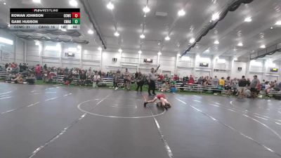 56 lbs Round 2 (8 Team) - Rowan Johnson, Capital City WC vs Gabe Hudson, Contenders WA Green