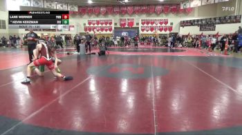 130 lbs Cons. Round 2 - Kevin Kerzman, Paynesville vs Lane Werner, Pursuit Wrestling Minnesota