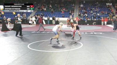 132 lbs Round Of 64 - Zakary Herberchuk, North Andover vs Stephen Kittredge, Vergennes