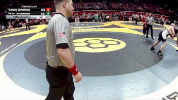 D3-285 lbs Cons. Round 3 - Logan Sifuentes, Liberty Center vs Wyatt Kaemerer, Graham Local