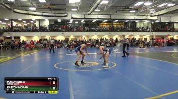 133 Freshman/Soph Champ. Round 1 - Mason Drew, Alfred State vs Easton Moran, St. Clair