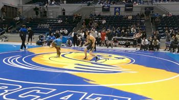133 lbs Champ. Round 1 - Norikus Cowan, Allen vs Logan Robinson, UNC Pembroke