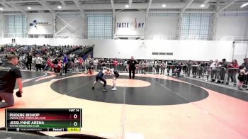 70-76 lbs Semifinal - JessLynne Arena, Wayne Wrestling Club vs Phoebe Bishop, Crown City Wrestling Club