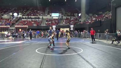 81 lbs Cons. Round 2 - Kennadi Savaria, Heights Wrestling Club vs Lilly Robles-Diaz, Heights Wrestling Club