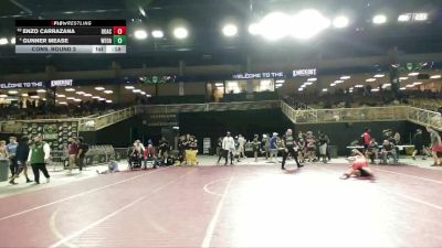 120 lbs Cons. Round 2 - Enzo Carrazana, Doral Academy vs Gunner Mease, West-Oak