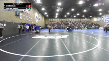 120 lbs Cons. Round 2 - Cristian Torres, Madera South vs Rohit Kumar, Justin Garza