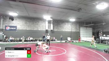 116 lbs Consolation - Caysen Ross, Gritt vs Kade Songster, Midwest Destroyers