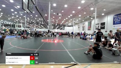 110 lbs Rr Rnd 6 - Hayden Lauterback, Ruthless WC vs Jamison Forrest, Revival Black