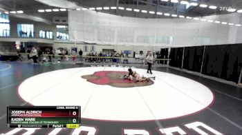 133 lbs Cons. Round 5 - Joseph Aldrich, American International vs Kaden Ware, Pennsylvania College Of Technology