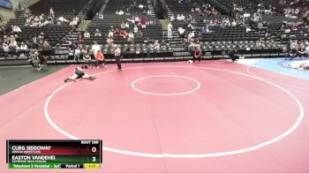 129 lbs Cons. Round 6 - Curg Siddoway, Uintah Wrestling vs Easton Vandehei, Skyridge High School