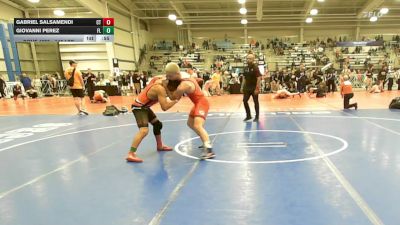 145 lbs Consi Of 64 #1 - Gabriel Salsamendi, CT vs Giovanni Perez, FL