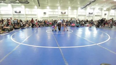 82 lbs Round Robin 3 - Sienna West, Pheonix Wrestling-Girls vs Ella Hardman, Metro All-Stars-Girls