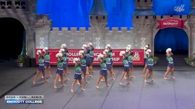 Endicott College [2026 Open - Pom Semis] 2026 UCA & UDA College Cheerleading and Dance Team National Championship