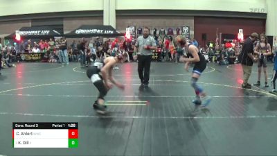 120 lbs Cons. Round 3 - Kason Dill, Prodigy Wrestling Academy vs Conner Ahlert, Wolverine Wrestling Club