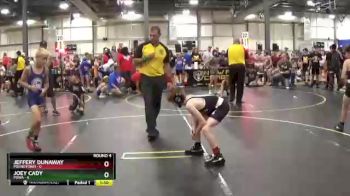 72 lbs Round 4 (6 Team) - Joey Cady, POWA vs JEFFERY DUNAWAY, Poundtown