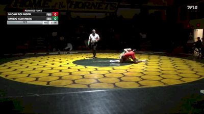 127 lbs Emilio Albanese, Emmaus Hs vs Micah Bolinger, Pocono Mountain East Hs