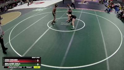 Quarterfinal - Benjamin Ziola, Omaha Skutt Catholic vs Josh Sheard, Omaha Gross Catholic