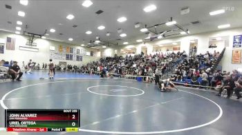 138 lbs Quarterfinal - John Alvarez, San Fernando vs Uriel Ortega, San Gorgonio