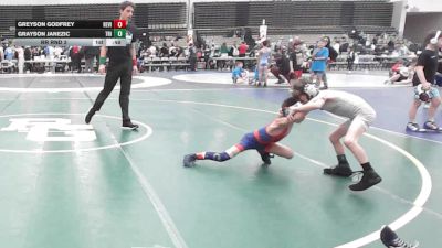 50 lbs Rr Rnd 3 - Greyson Godfrey, Revival Oange vs Grayson Janezic, Triumph Trained K3