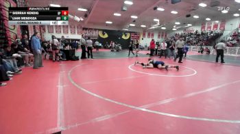 135 lbs Cons. Round 5 - Sierrah Kendig, Dos Pueblos vs Liani Mendoza, Arroyo