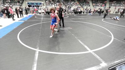 100 lbs Consi Of 4 - Kenzlie Newby, Pocola Youth Wrestling vs Ryder Sisco, Verdigris Youth Wrestling